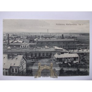 Chocianów, Kotzenau, steel mill, ca. 1914