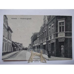 Chocianów, Kotzenau, Hindenburgova ulica, cca 1920