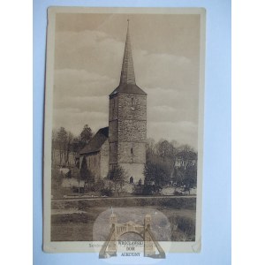 Świerzawa, Schonau, kostol, cca 1920
