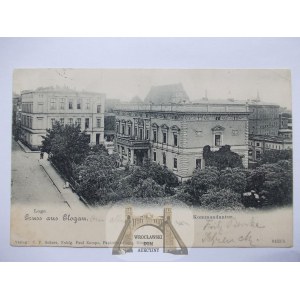 Glogow, Glogau, Masonic lodge, commandery, 1901