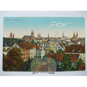 Legnica, Liegnitz, panorama, 1918