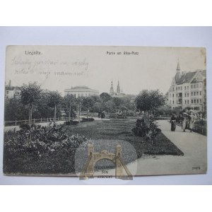 Legnica, Liegnitz, Platz der Verteidiger von Lwów, 1908