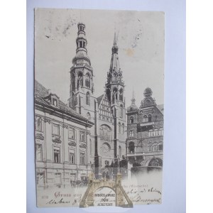 Legnica, Liegnitz, kościół św. Piotra i Pawła, 1904
