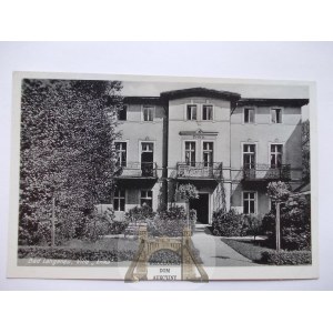 Długopole Zdrój. Langenau, Villa Erika, um 1940.