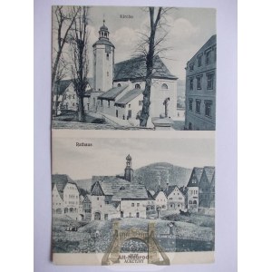Nowa Ruda, Neurode, Stadt in früheren Zeiten, ca. 1910