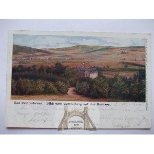 Jugów Zdrojowisko, panorama, dom kuracyjny, 1900