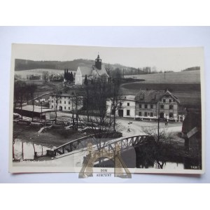 Barcinek, Bertelsdorf k. Stara Kamienica, panorama, 1939