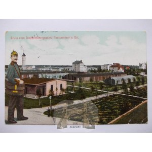 Swietoszow, Neuhammer, Training ground, soldier, collage, 1915