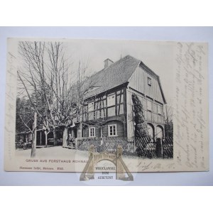 Bogatynia, Reichenau, Trzciniec, forester's lodge, 1903