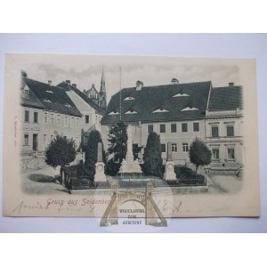 Zawidów, Siedenberg, Rynek, ok. 1902