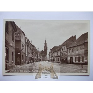 Bytom Odrzański, Beuthen, ulice Kożuchowska, kolem roku 1920.