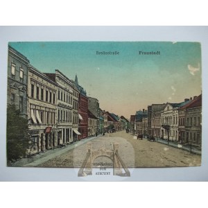 Wschowa, Fraustadt, Szeroka Street, 1916