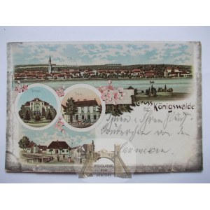 Lubniewice, Königswalde bei Sulęcin, Lithographie, 1902