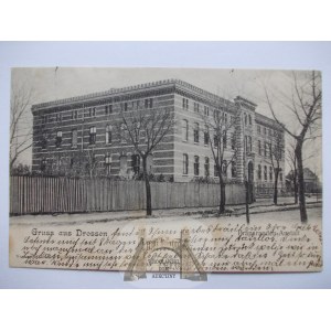Ośno Lubuskie, Drossen, teachers' seminary, 1909