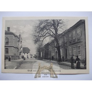 Rzepin, Reppen, Castle Street, 1917