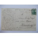 Drezdenko, Driesen, ulice, pošta, 1908
