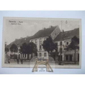 Miedzyrzecz, Meseritz, Marktplatz, ca. 1922