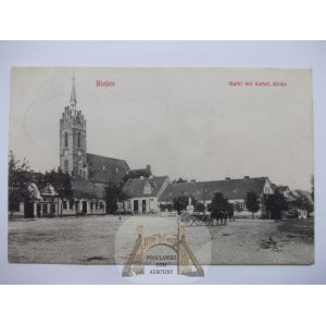 Bledzew pri Miedzyrzeczi, trhové námestie, 1908