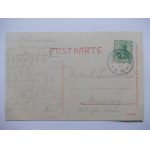 Gorzow, Landsberg, ulica Pocztowa, pošta, 1911