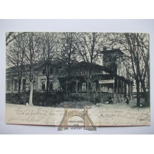 Świebodzin, Schwiebus, restaurace Sandvilla, 1906