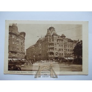 Poznaň, hotel Monopol, okolo roku 1930