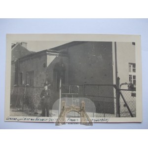 Poznań, okupacja, ostrzelane przedszkole, ok. 1940