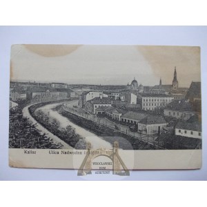 Kalisz, Nadwodna- und Babinastraße, ca. 1910