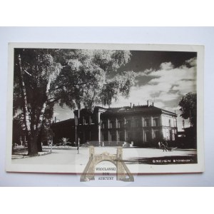 Gniezno, Gnesen, dworzec, ok. 1940