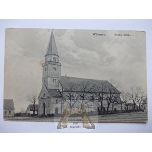 Witkowo u Gniezna, evangelický kostel, cca 1910