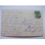 Żerków pri Jarocine, obytný dom, súkromný list, cca 1910