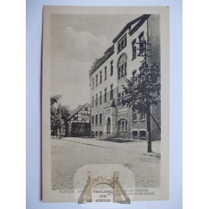 Złotów, Flatow, ulica Wilhelma, ok. 1910
