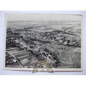 Jastrowie, Jastrow, panorama lotnicza, ok. 1930