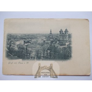 Leszno, Lissa, panorama, ca. 1900