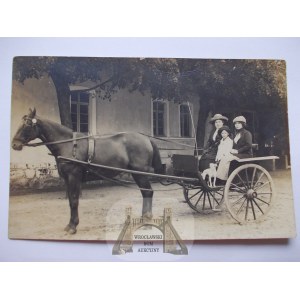 Kąkolewo pri Lešne, Osieczna, kočiar, súkromný list, 1915