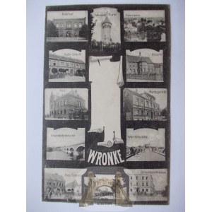 Wronki, Wronke, 12 pohľadov, cca 1910
