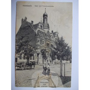 Trzcianka, Schonlanke, spořitelní spolek, cca 1914