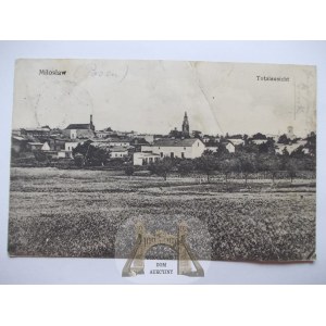 Miłosław, panoráma, 1915