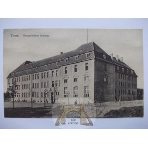 Toruň, Thorn, evangelický seminář, cca 1912