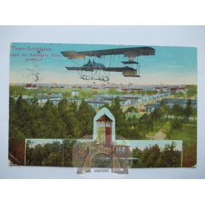 Torun, Thorn, training ground, aeroplane, 1914