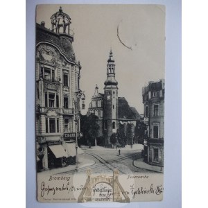 Bydgoszcz, Bromberg, Remiza Strażacka, 1903