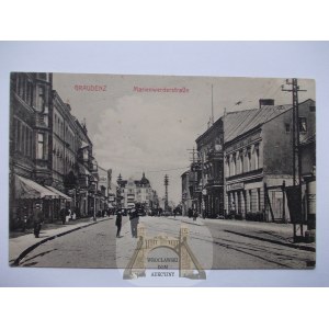 Grudziadz, Graudenz, Kwidzyńska Street, ca. 1910