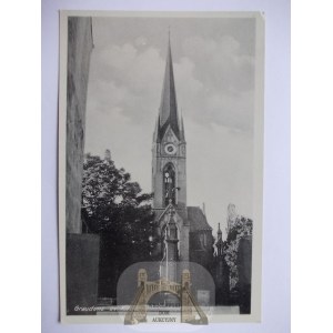 Grudziądz, okupacja, kościół ewangelicki, ok. 1940