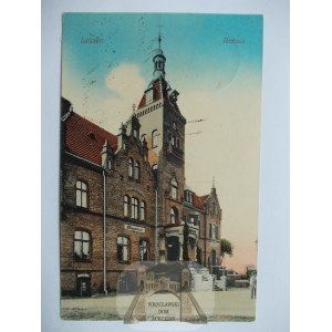 Łasin, Lessen k. Grudziądz, Town Hall, 1912