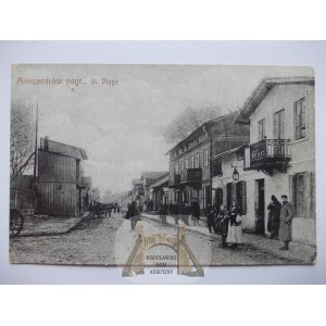 Aleksandrów Kujawski, Długa-Straße, ca. 1915