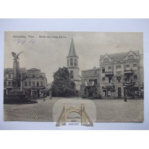 Brodnica, Strassburg, Marktplatz, ca. 1915