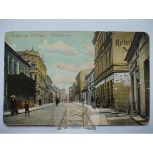 Chelmża, Culmsee, Torunska Street, ca. 1910