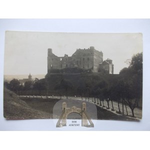 Golub-Dobrzyń, hrad, fotografia, asi 1930