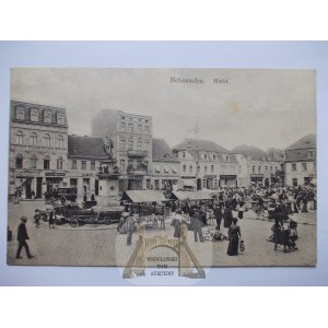 Inowrocław, Hohensalza, Marketplace, marketplace, 1917