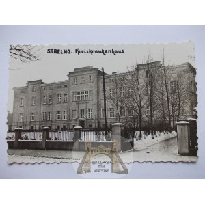 Strzelno, Strelno k. Mogilno, szpital powiatowy, ok. 1940