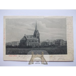 Nakło nad Notecią, Nakel, kościół, 1903